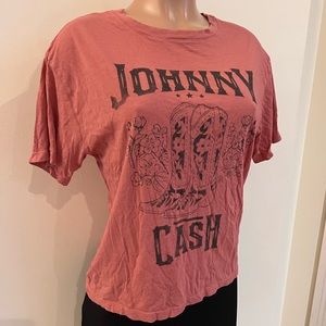 FREE PEOPLE Johnny Cash tee